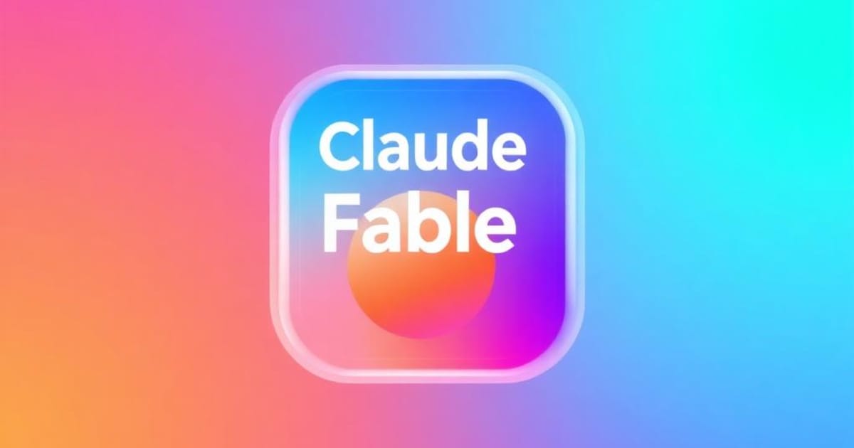 Interfaz de Claude Fable 5 generando una calculadora interactiva de presupuesto para una campaña de marketing en Colombia