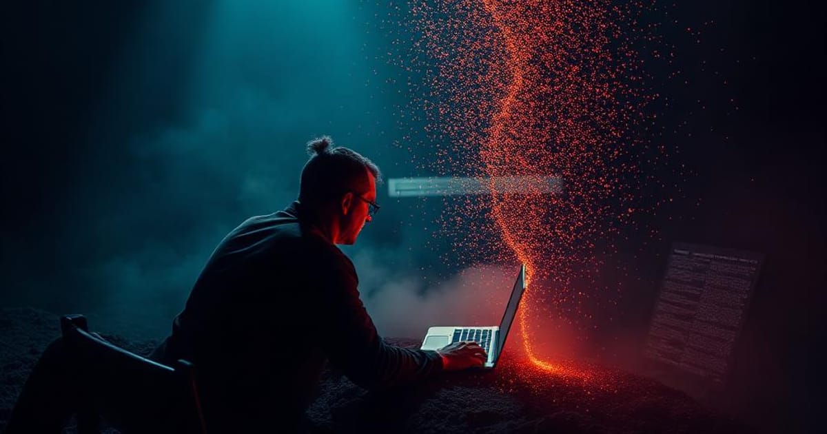 Usuario analizando datos de pauta digital en un dispositivo móvil