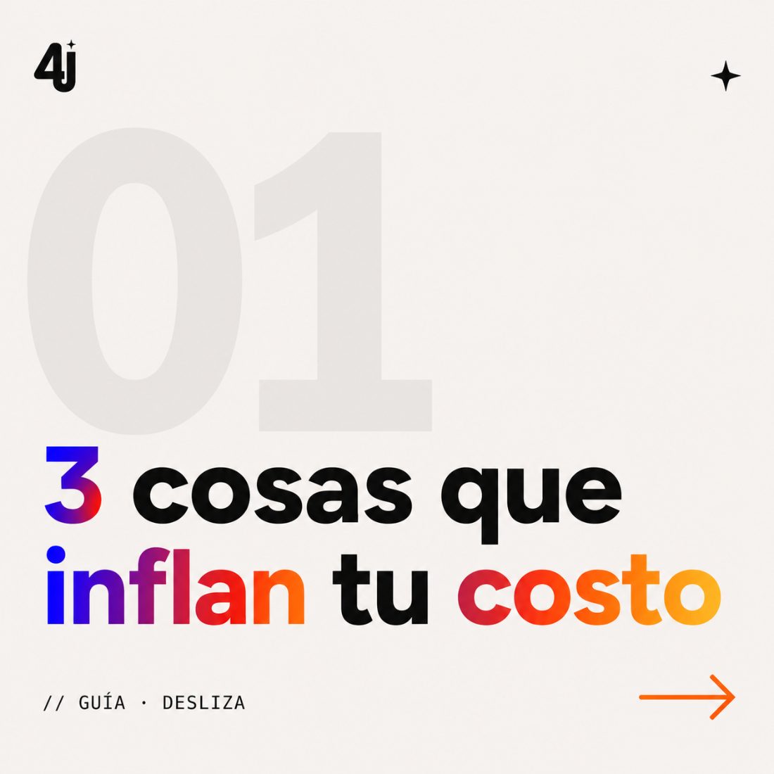 Guía · 3 cosas que inflan tu costo